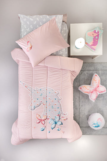 Kuverte Teke PUPPY PINK SUEDE, 160X230, GL