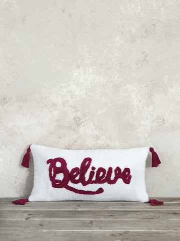 BELIEVE Jastëk Dekorativ