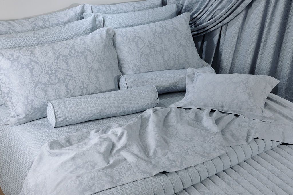 NORMANDY BLUE S655 Çarçaf Dopio