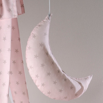 MOON STARS PINK DES.671 Jastëk Dekorativ