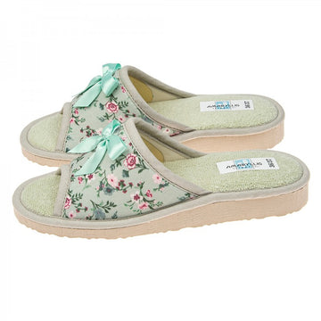 Shapka GREEN PRINT FLOWER 7112-61