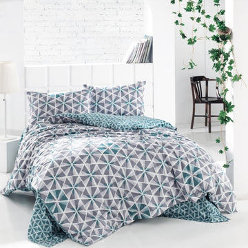 FACETTE Grey Set Çarçafi Zarf Tek