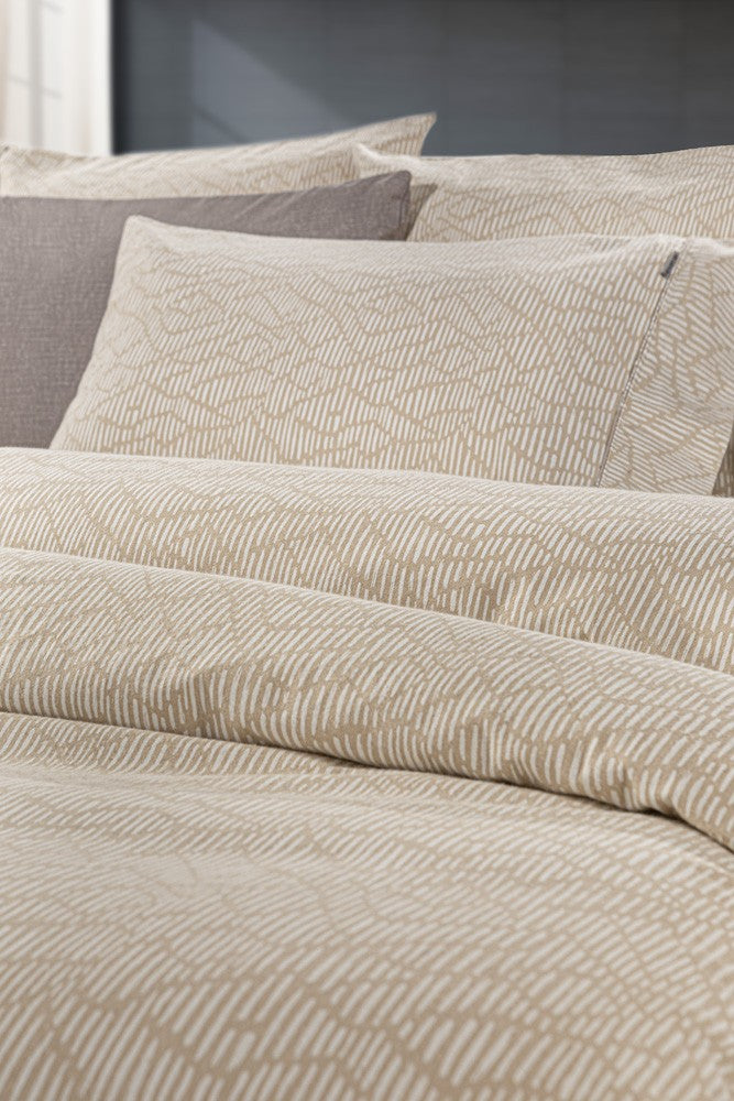 Set Carcafi Tek Fanellat BRENTA CAMEL, 170X265, 3 pjese, GL