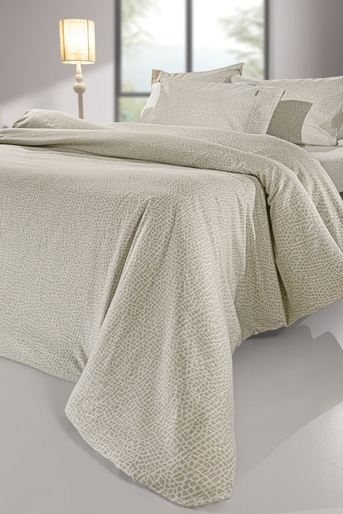 Set Carcafi Zarf Dopio Fanellat ELISSA CASHMERE, 225X245, 3 pjese, GL