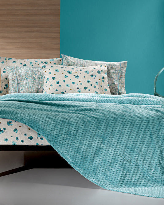 Batanije Teke mikrofibër velur Rombus