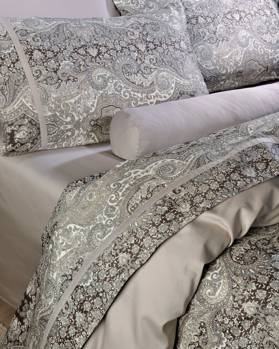 Set Çarçafi Dopio Bombay me motive ornamentale elegante