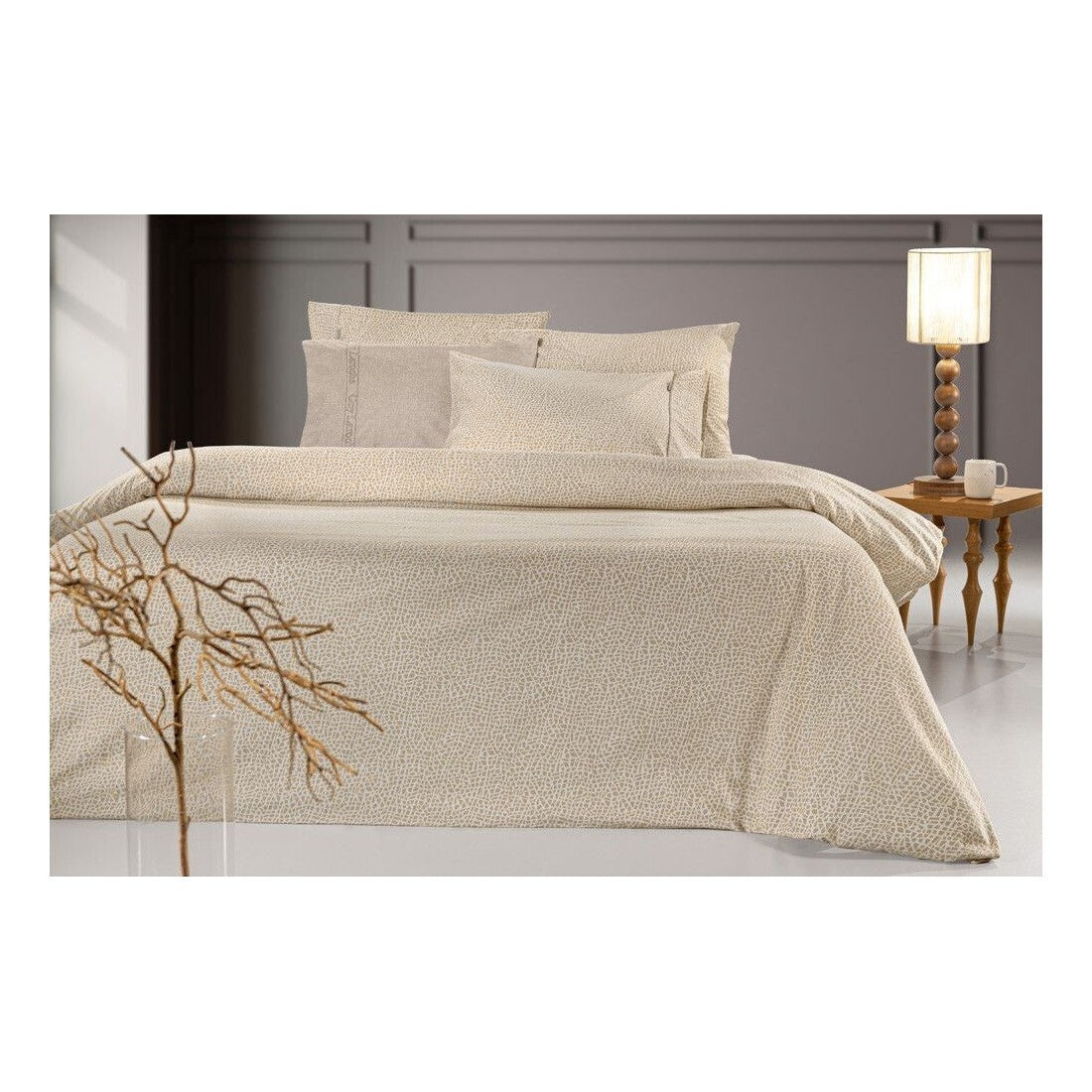 Set Carcafi Zarf Dopio Fanellat MIRA, 225X245, 3 pjese, GL