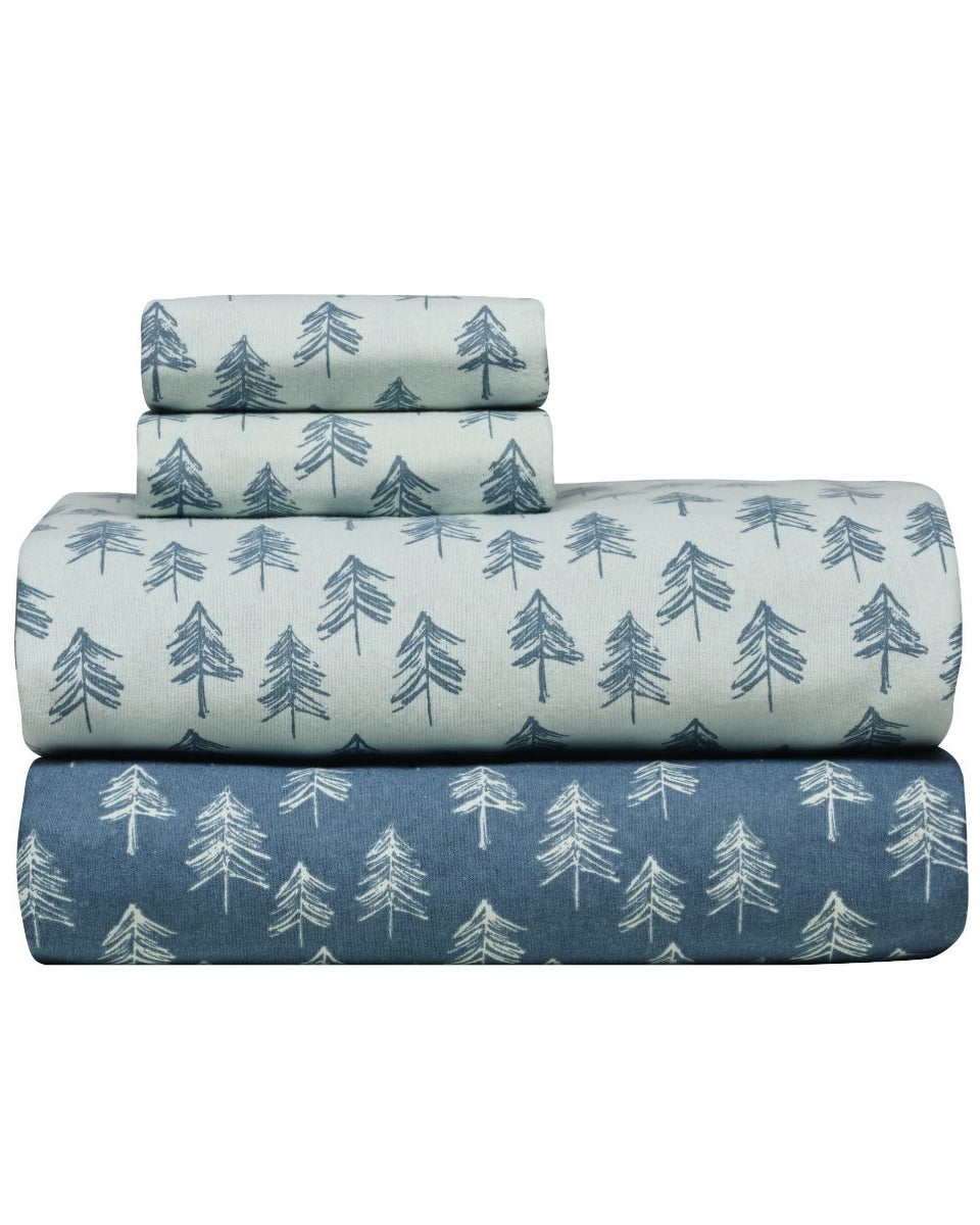 Set çarçafi  fanellat Abete 33