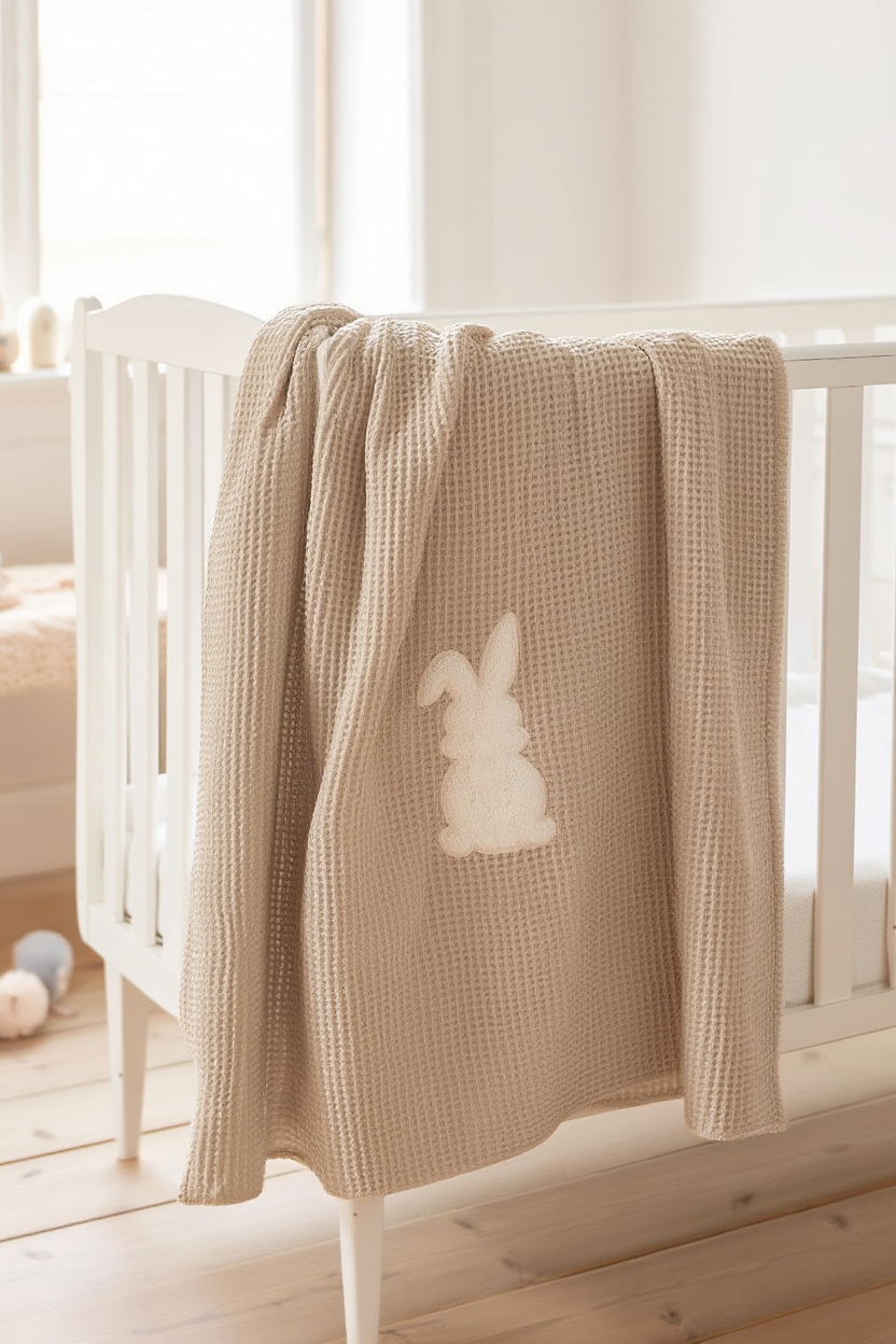 Batanije Bebi Waffle me Lepurush