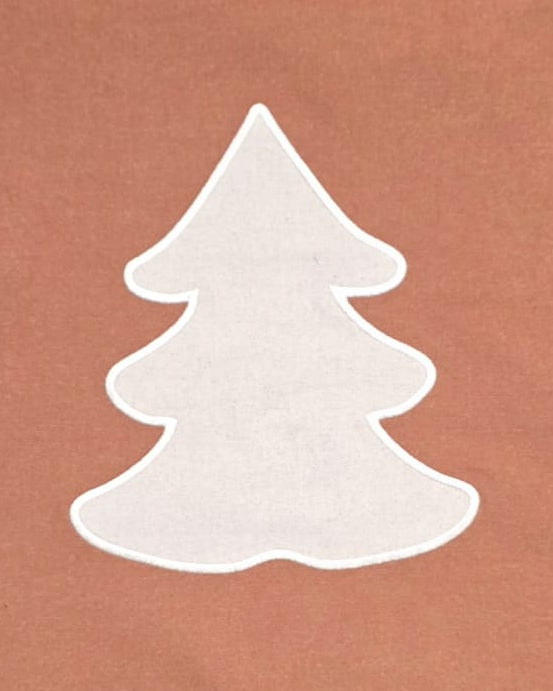 Jastëk dekorativ festiv me qëndisje dhe kordon