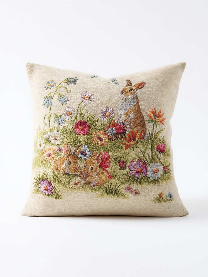 Këllëf jastëku dekorativ për Pashkë