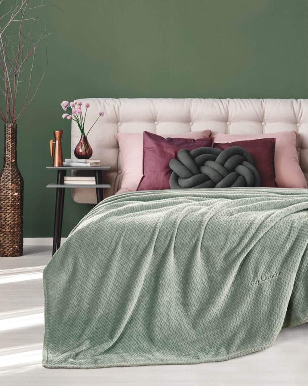 Batanije Teke mikrofibër velur Rombus