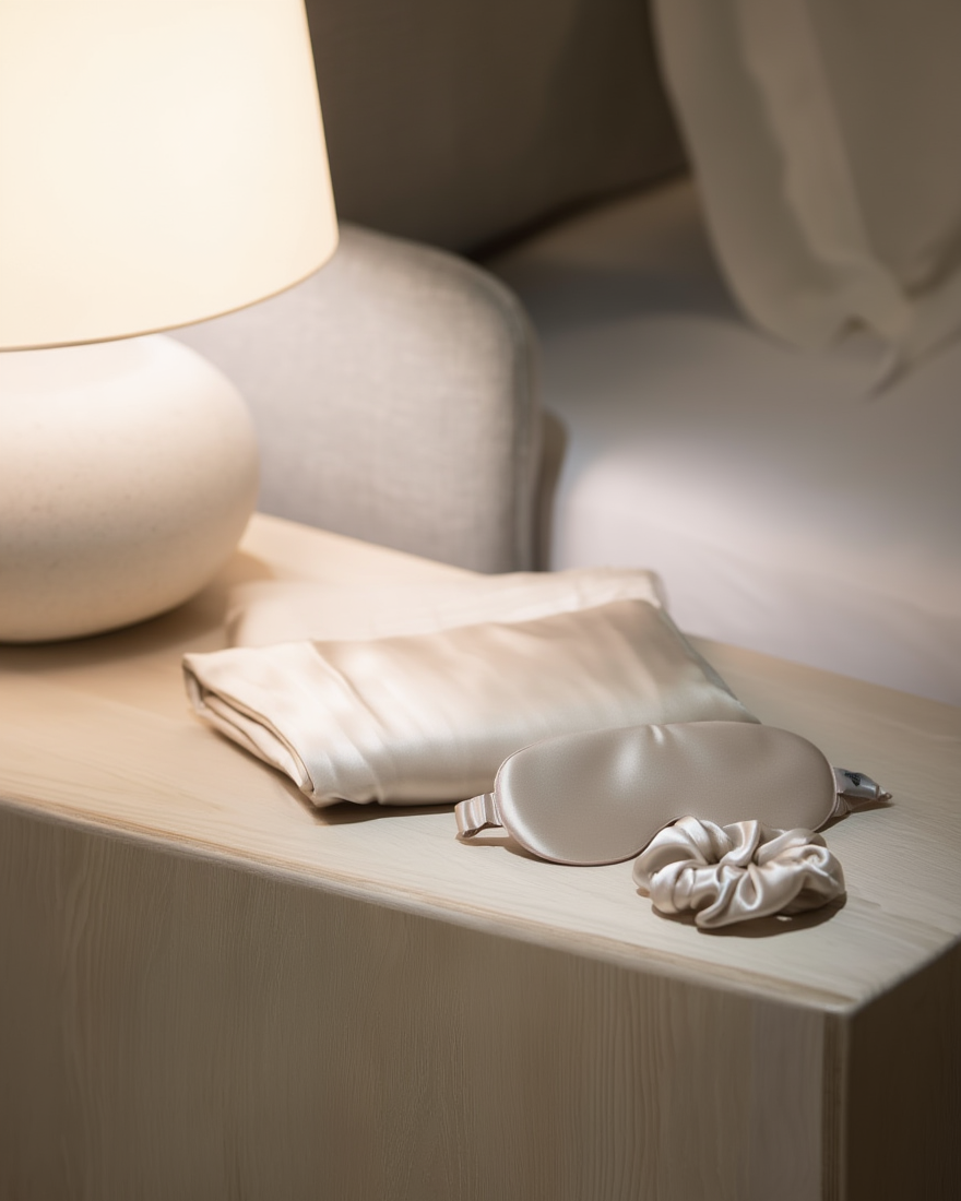 Set Gjumi prej 100% Mulberry Silk