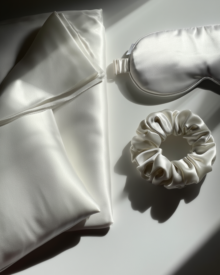 Set Gjumi prej 100% Mulberry Silk