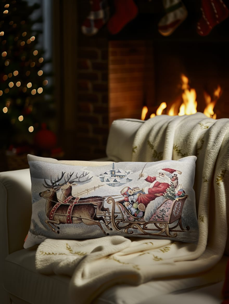 Këllëf jastëku dekorativ me babagjysh pa mbushje