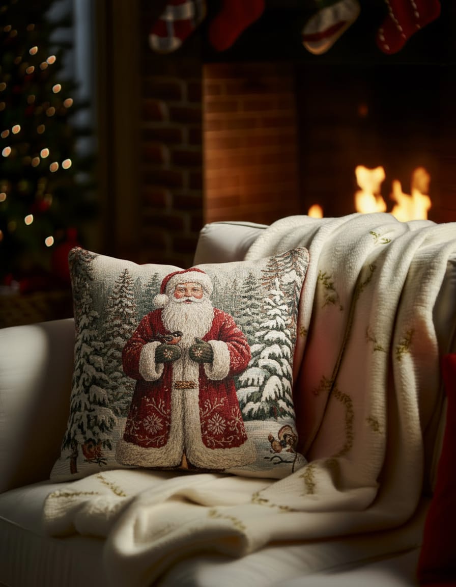 Këllëf jastëku dekorativ me babagjysh pa mbushje