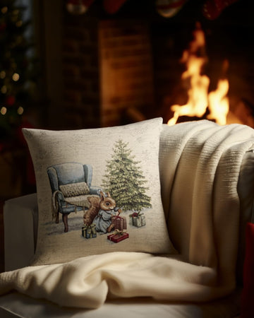 Këllëf jastëku dekorativ me peme pa mbushje