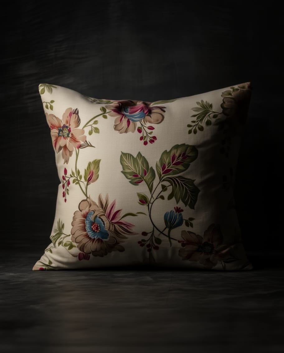 Jastëk Dekorativ me Lule