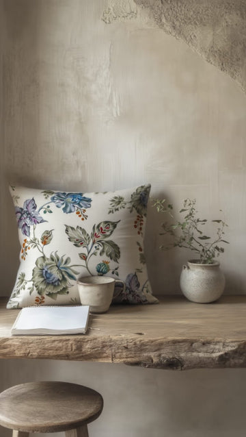 Jastëk Dekorativ me Lule