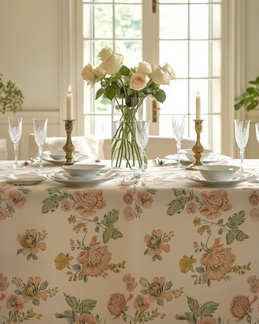 Mbulesë Tavoline Florale