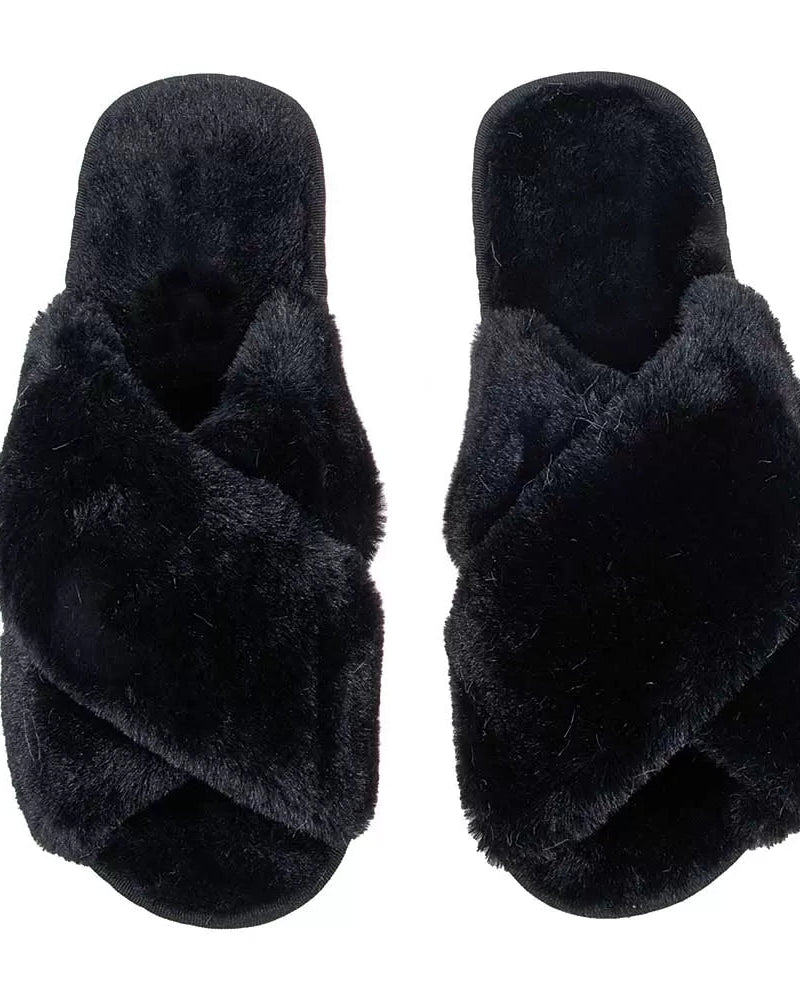 Pantofla Njëngjyrësh me formë kryq