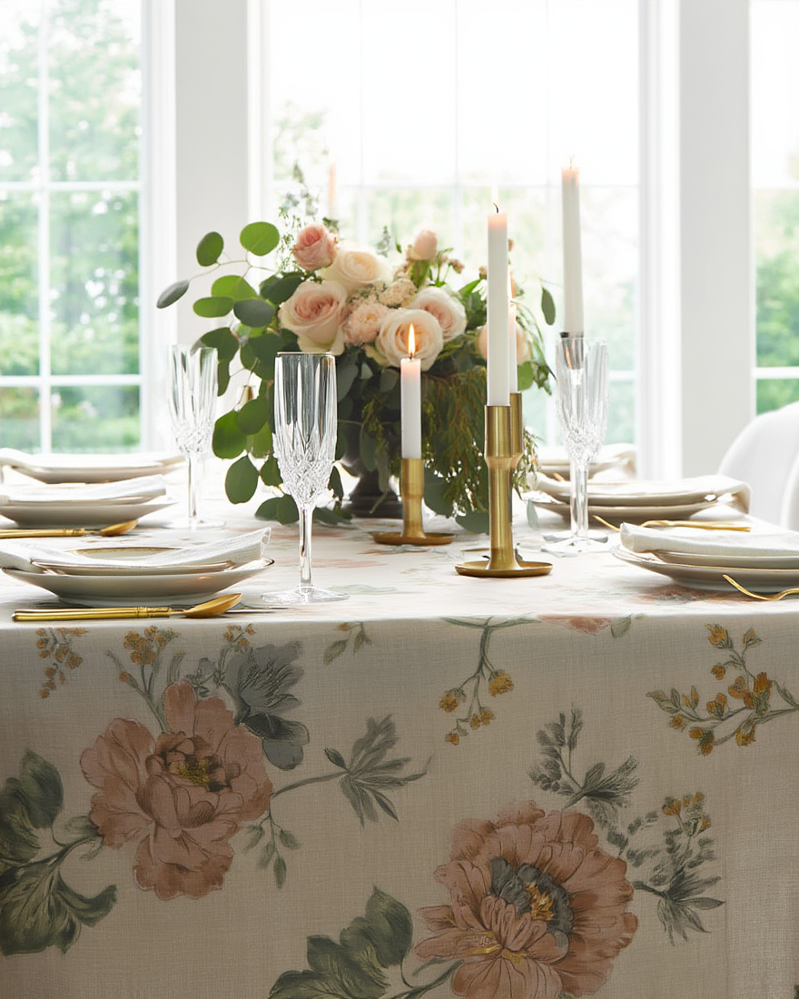 Mbulesë Tavoline Florale