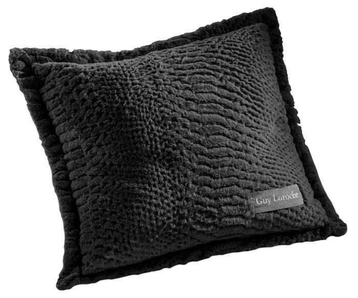 Batanije CRUSTY Black 220x240 + Jastëk Dekorativ, GL
