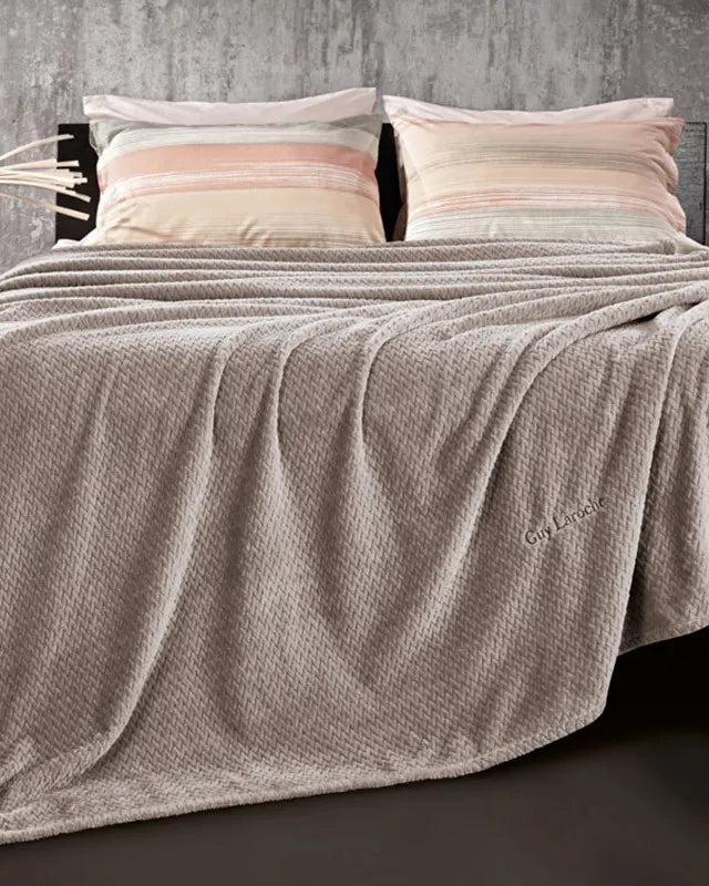 Batanije Dopio mikrofibër velur Rombus