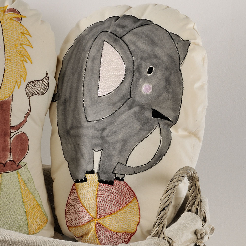 Elephant Jastëk Dekorativ