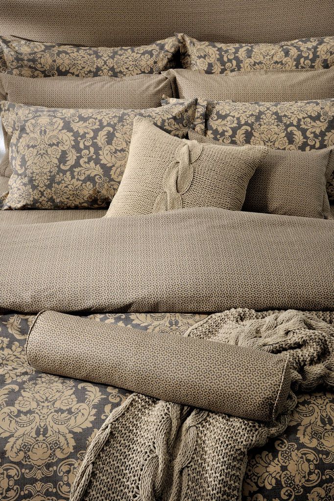 DAMAS DARK BROWN S730 Set Çarçafi Zarf Dopio