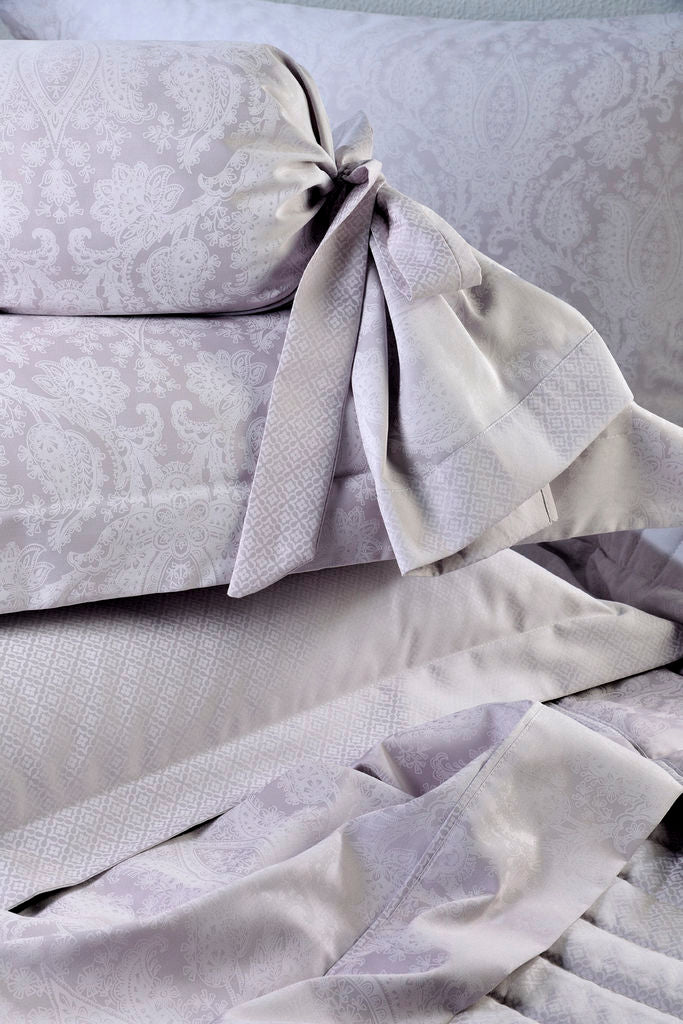 NORMANDY LILAS S656 Set Çarçafi Dopio