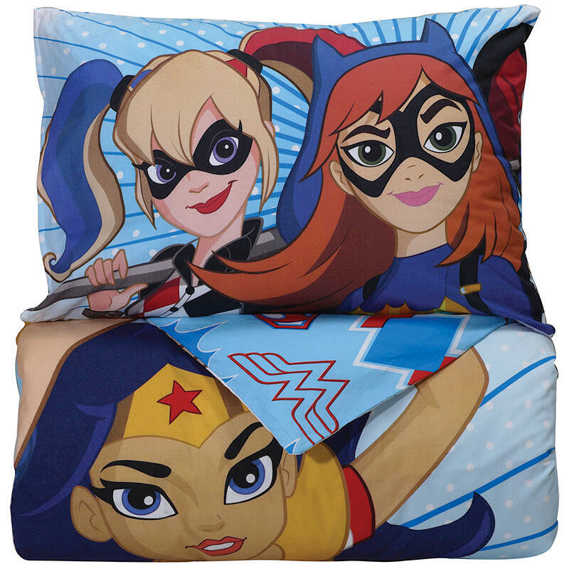 Set Çarçafi Zarf Tek SUPER HERO GIRLS