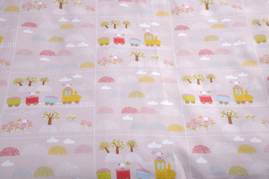 TRAINS PINK DES.123 Jorgan Bebi