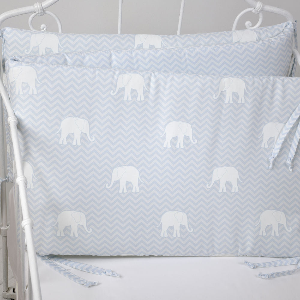 ELEPHANT BLUE DES.687 Ansore Krevati për Bebe