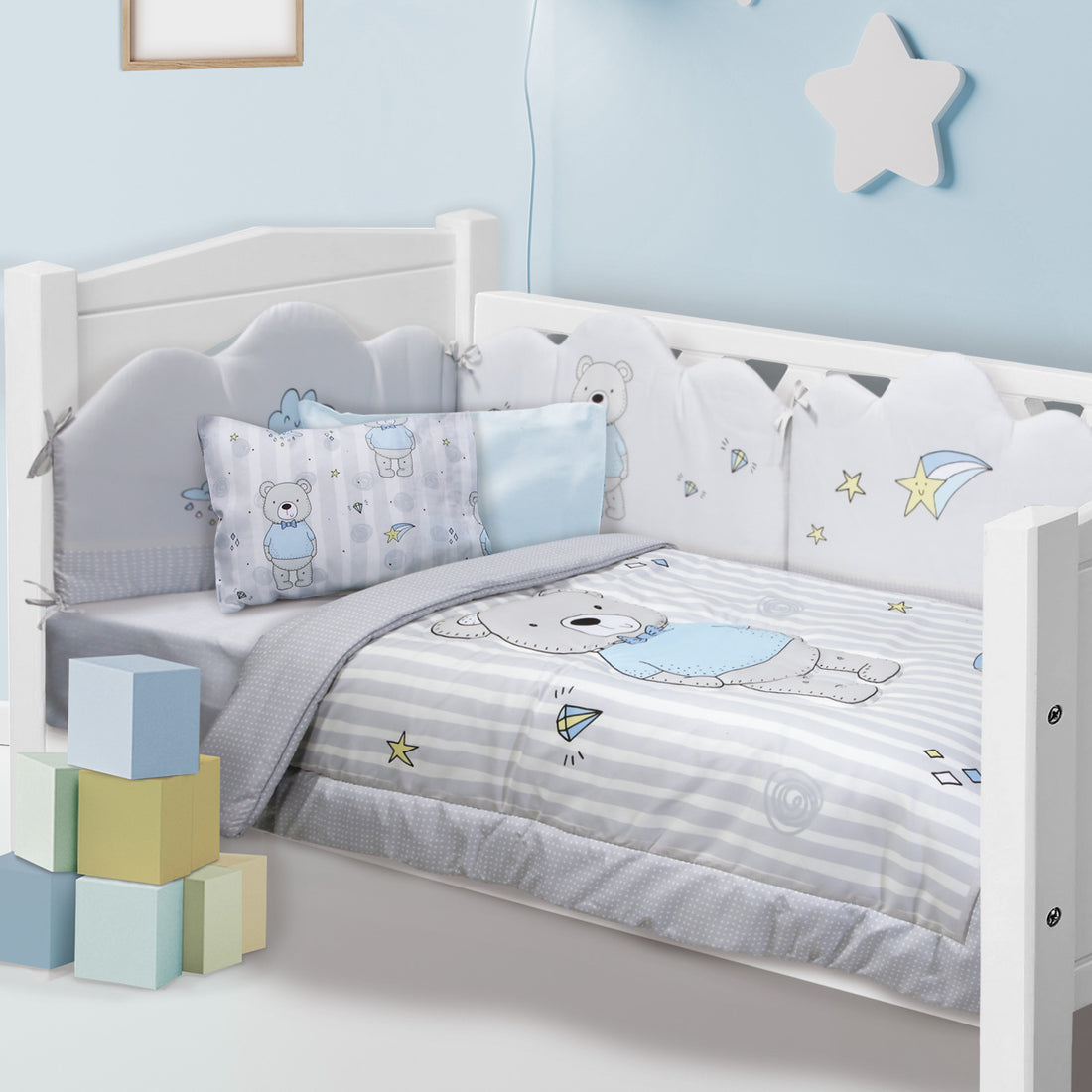 Anësore Krevati Bebi FUN 4767