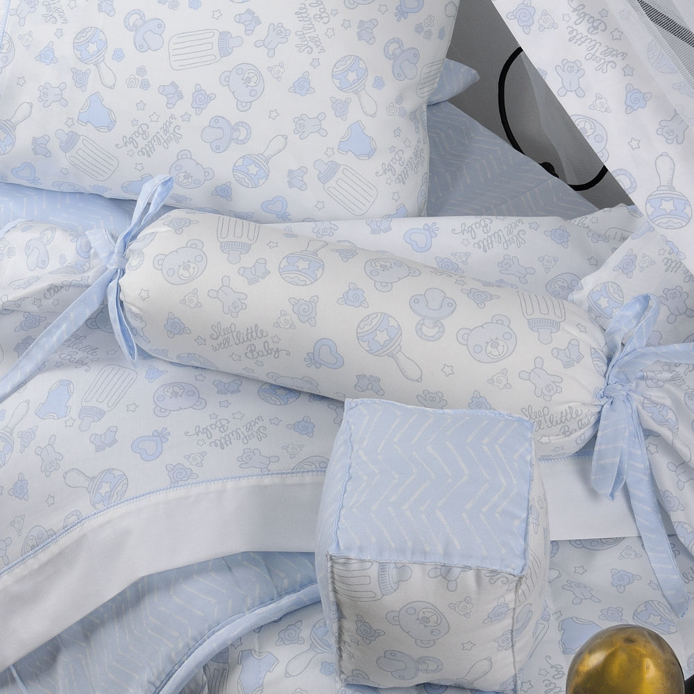 STUFF BLUE DES.673 Set Çarçafi për Bebe
