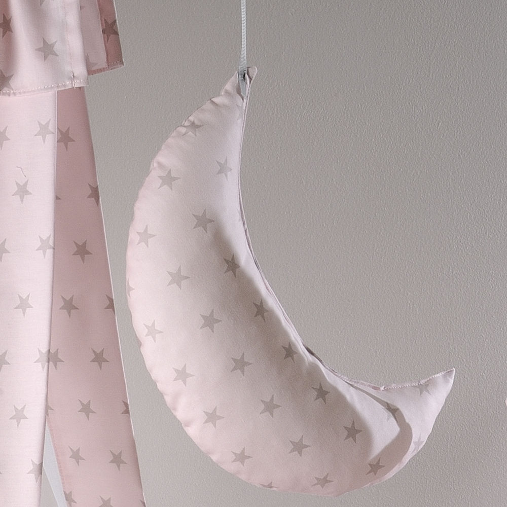 MOON STARS PINK DES.671  Jastëk Dekorativ