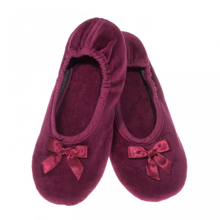 Balerina  BURGUNDY VELVET 911-2