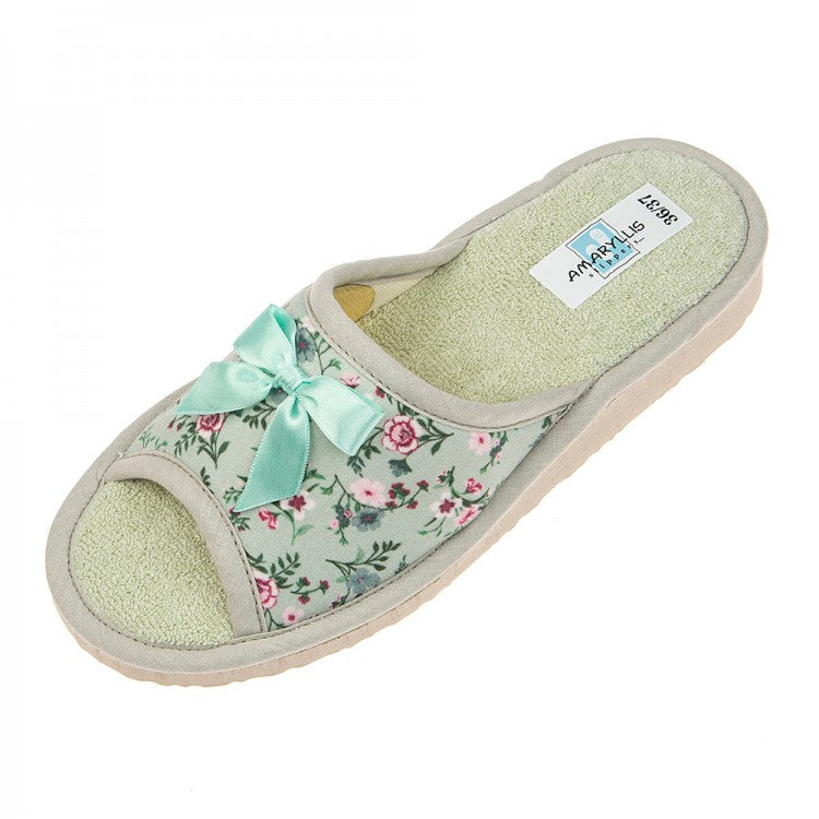 Shapka GREEN PRINT FLOWER 7112-61