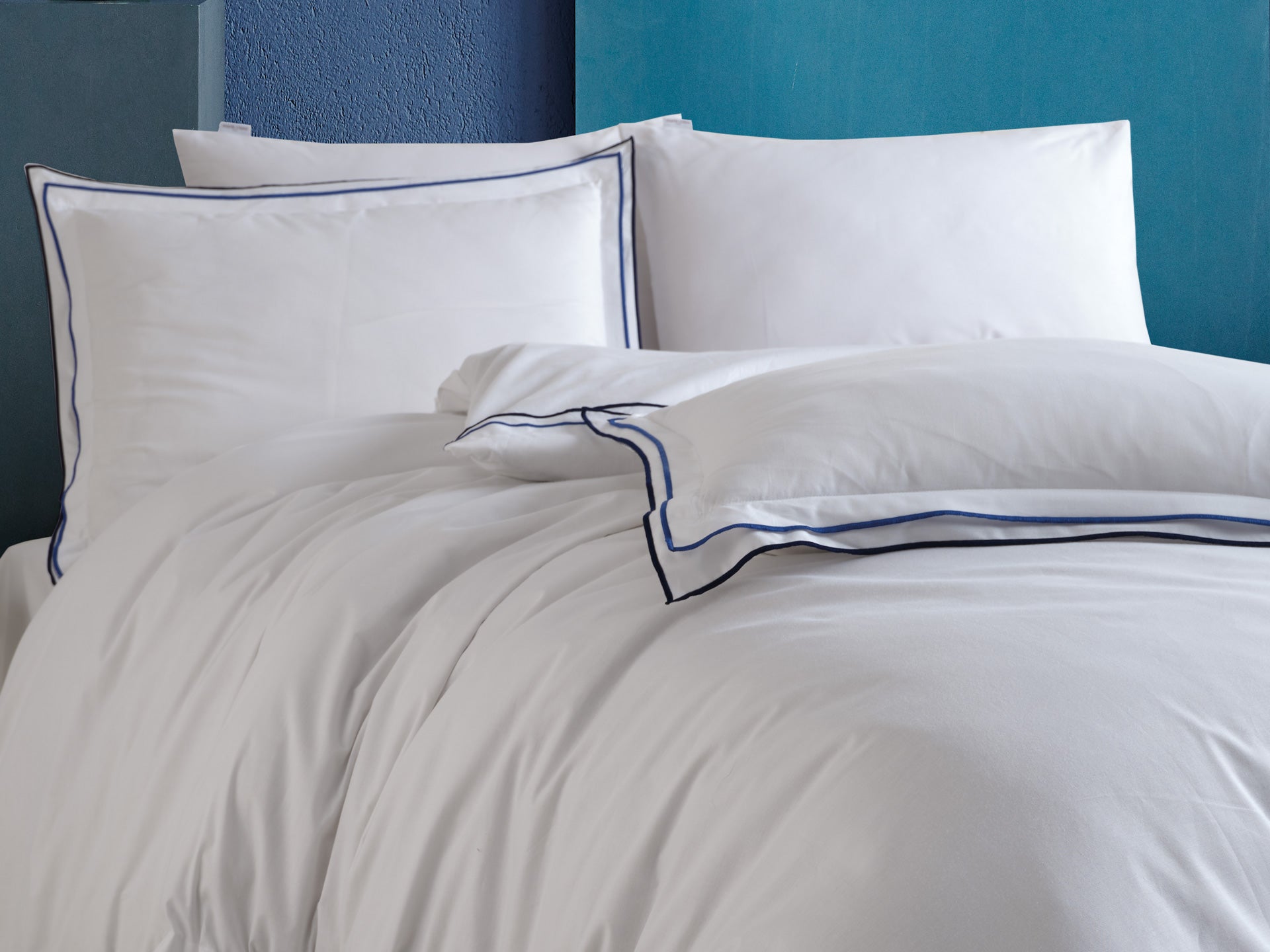 FLORANNE Navy & Blue Set Çarçafi Zarf