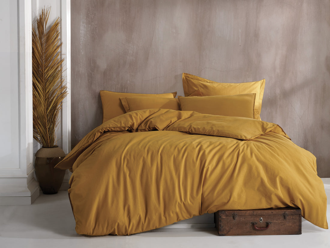 LOGAN MUSTARD Set Çarçafi Zarf