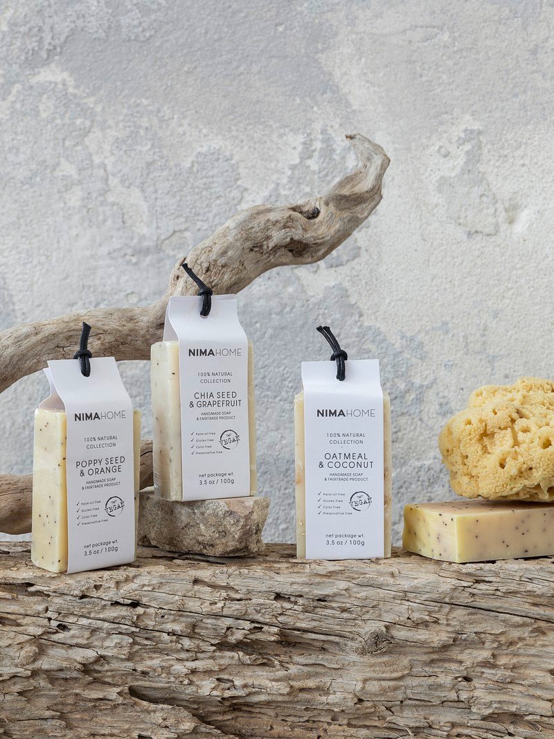 Sapun Grain Exfoliating - Oatmeal & Coconut