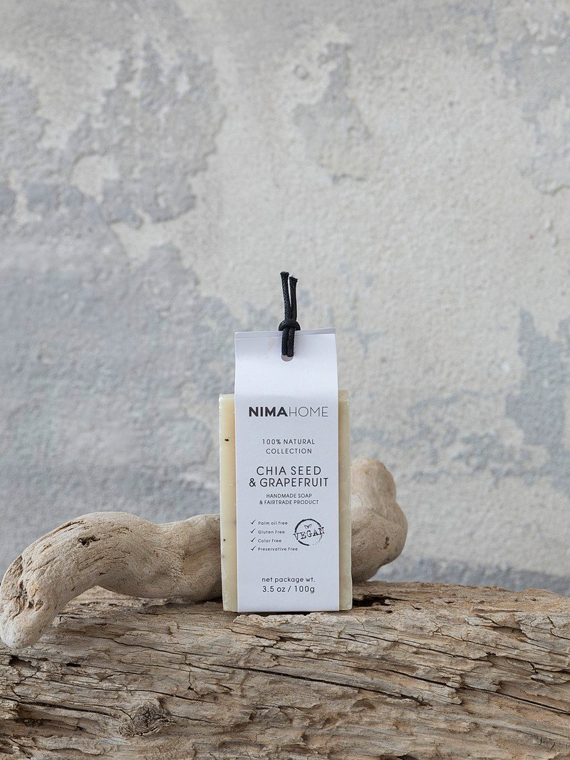 Sapun Grain Exfoliating - Chia Seed & Grapefruit